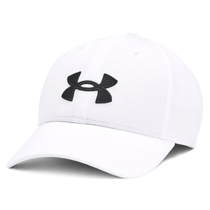 Mens UA Blitzing Adj White - Cappellino con Visiera Bianco 77-1376701-100  UNDER ARMOUR 