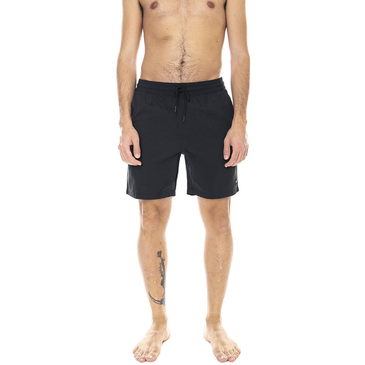 Mens Convoy Volley Swim Trunks - Black - Bermuda da Bagno Uomo Neri CI7345-010  HURLEY 