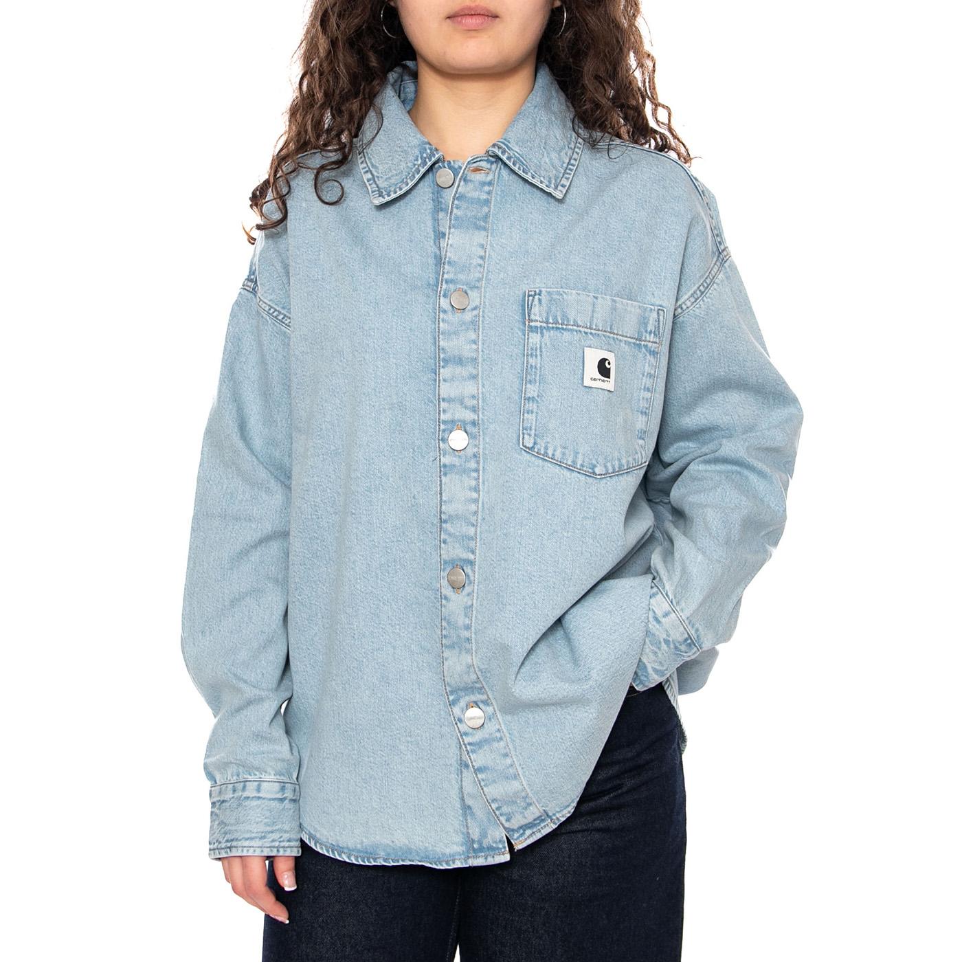 W' Alta Shirt Jacket Blue - Camicia Donna Blu I036232 0112 CARHARTT WIP 