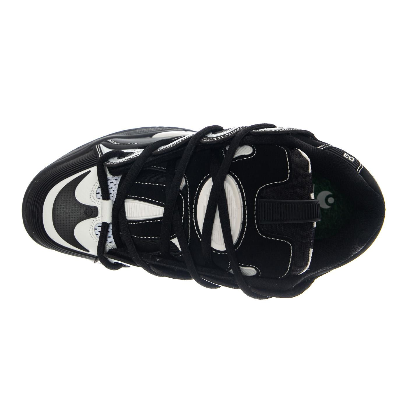 D3 2001 (25th) Footwear Black/White/Red - Scarpe Stringate Uomo Multicolore 1141 OS000146 OSIRIS 