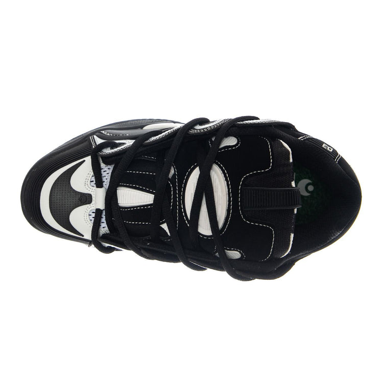 D3 2001 (25th) Footwear Black/White/Red - Scarpe Stringate Uomo Multicolore 1141 OS000146 OSIRIS 