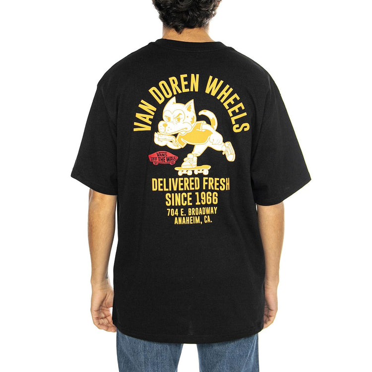 Bark GFX Loose SS Black - Maglietta Girocollo Uomo Nera VN000KW3BLK1  VANS 