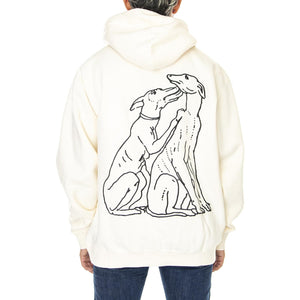 Obey Crude Hood Fleece Unbleached - Felpa con Cappuccio Uomo Beige 112470177-UBL  OBEY 