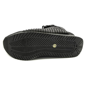 Z1 Black Calf Leather - Scarpe Stringate Profilo Alto Donna Nere UDSTB-171-BKCF  UNDERGROUND 