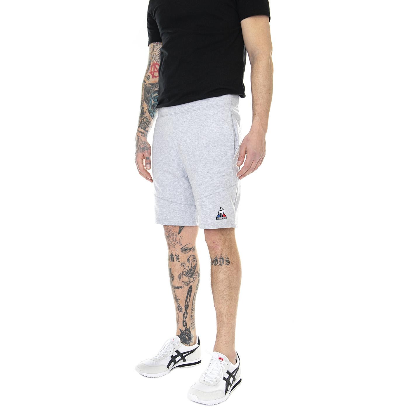 ESS Short Regular N1 M Gris Chiné Clair - Bermuda Uomo Grigi 2310354-GCC  LE COQ SPORTIF 