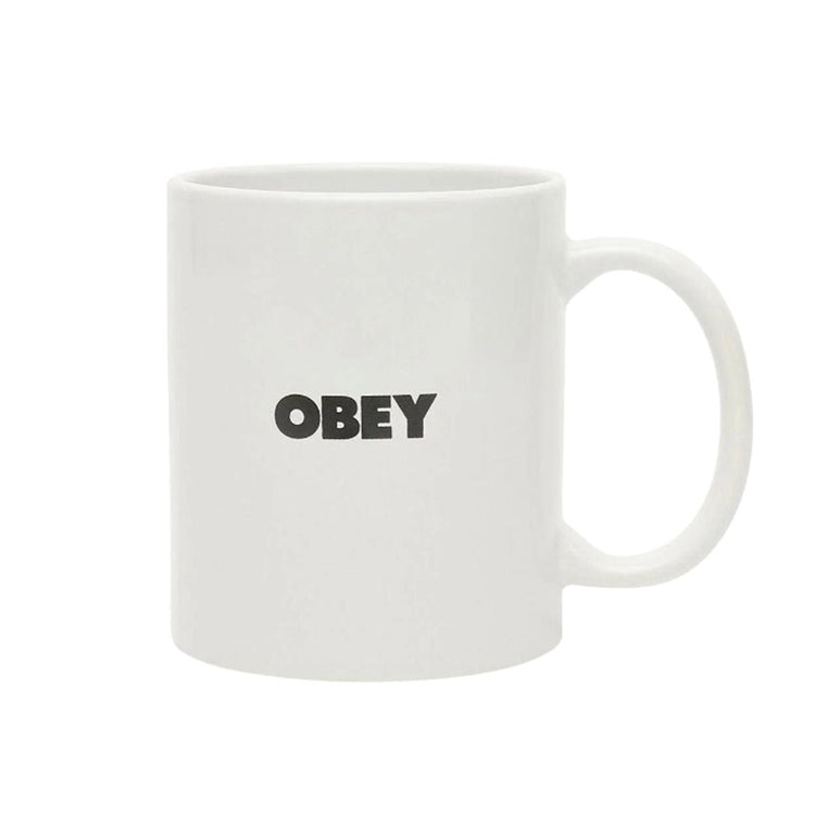 Obey Icon Mug White - Tazza Bianca con Logo 100630005-WHT  OBEY 