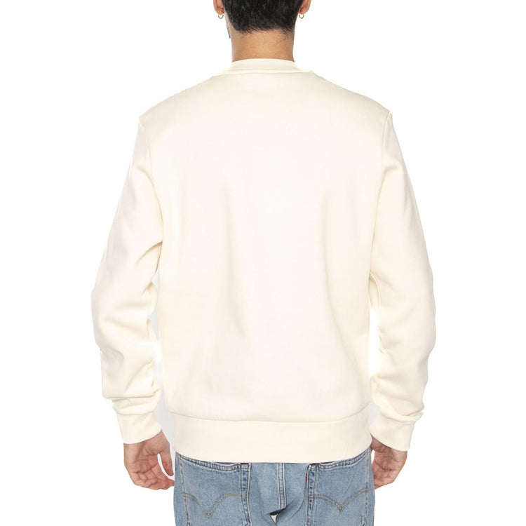Sweatshirt XFJ White - Felpa Girocollo Uomo Bianca SH9608-XFJ  LACOSTE 