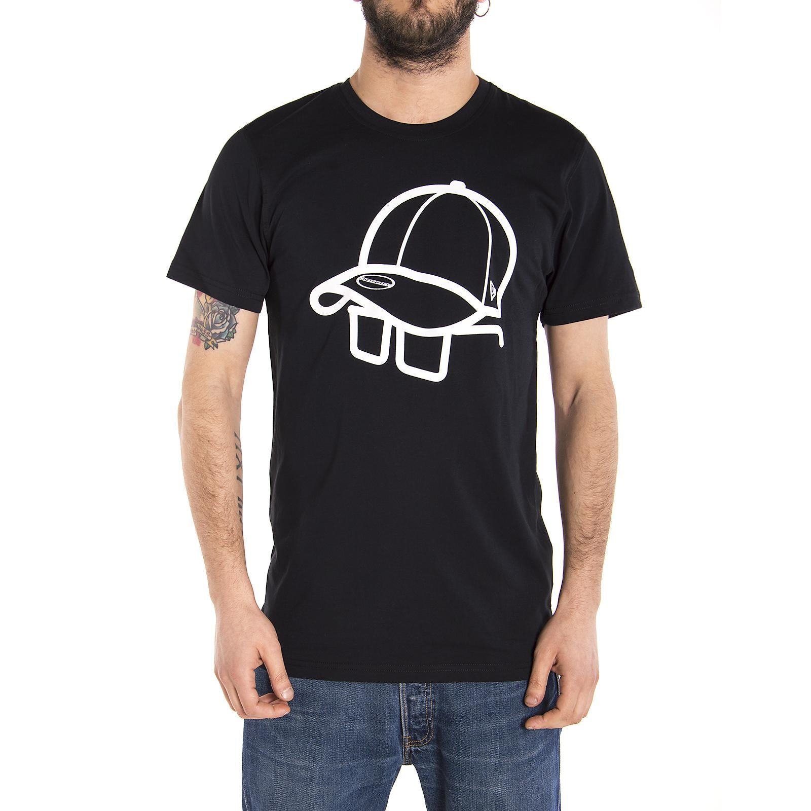 CAP AND GLASSES TEE NEWERA BLACK 11372558  NEW ERA 