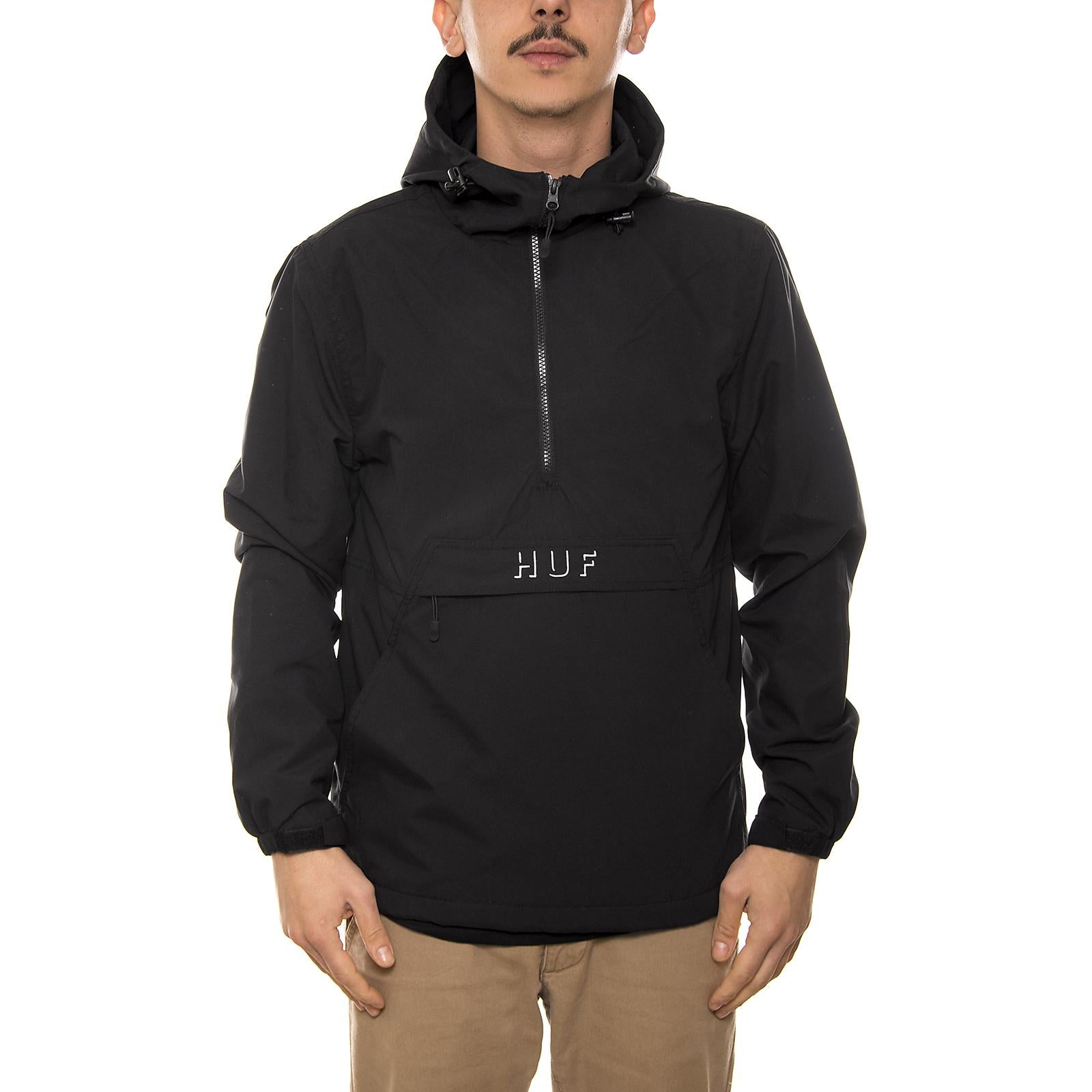 SHADOW ANORAK JK00002-BLACK  HUF 
