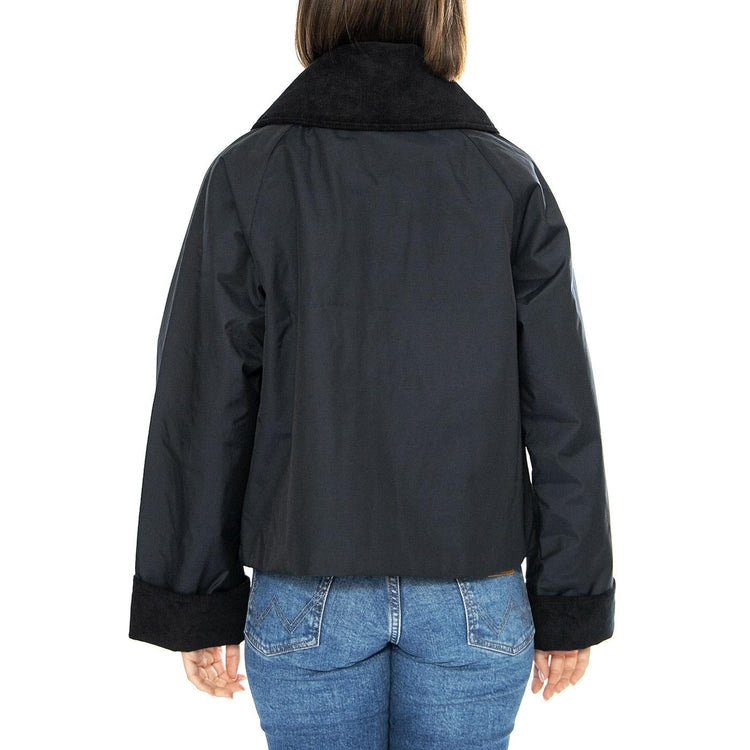 Nora Casual Jacket Dark Navy / Military Brown - Giacca Donna Blu LCA0342-NY91  BARBOUR 