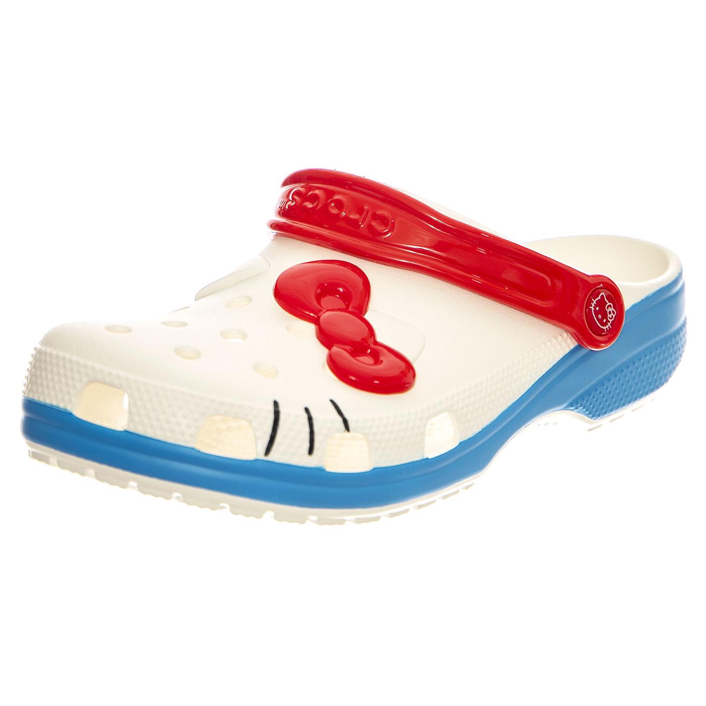 Hello Kitty IAM Classic Clog W WHI - Sandali Donna Bianchi CR.209438-WHI  CROCS 