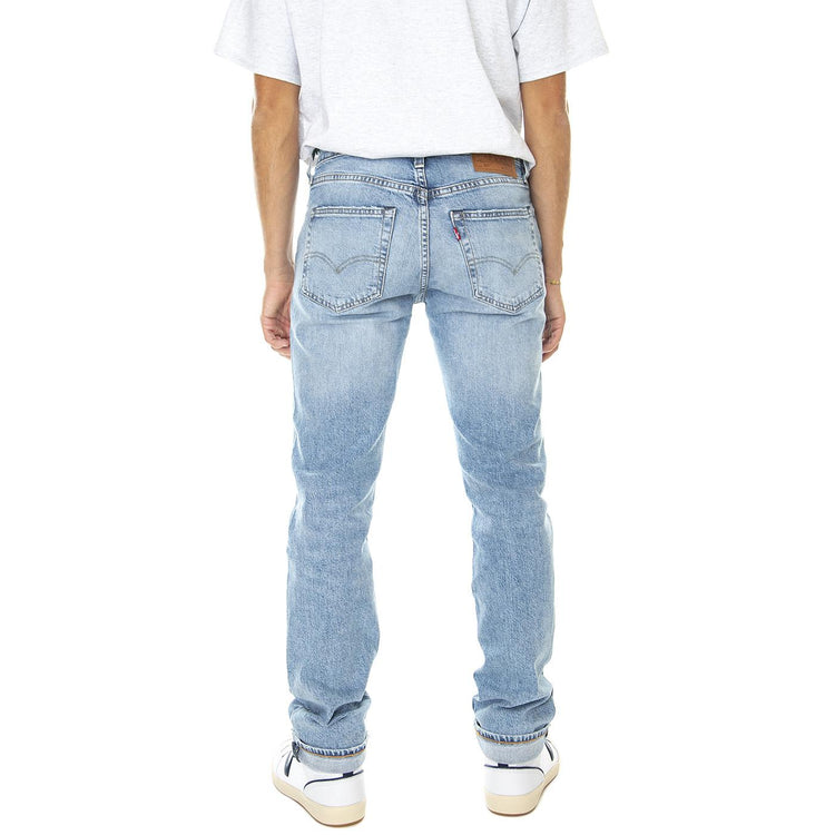 511 Slim Z1500 Medium Indigo Destructive - Pantaloni Denim Jeans Uomo Blu 04511-5465 . LEVIS 