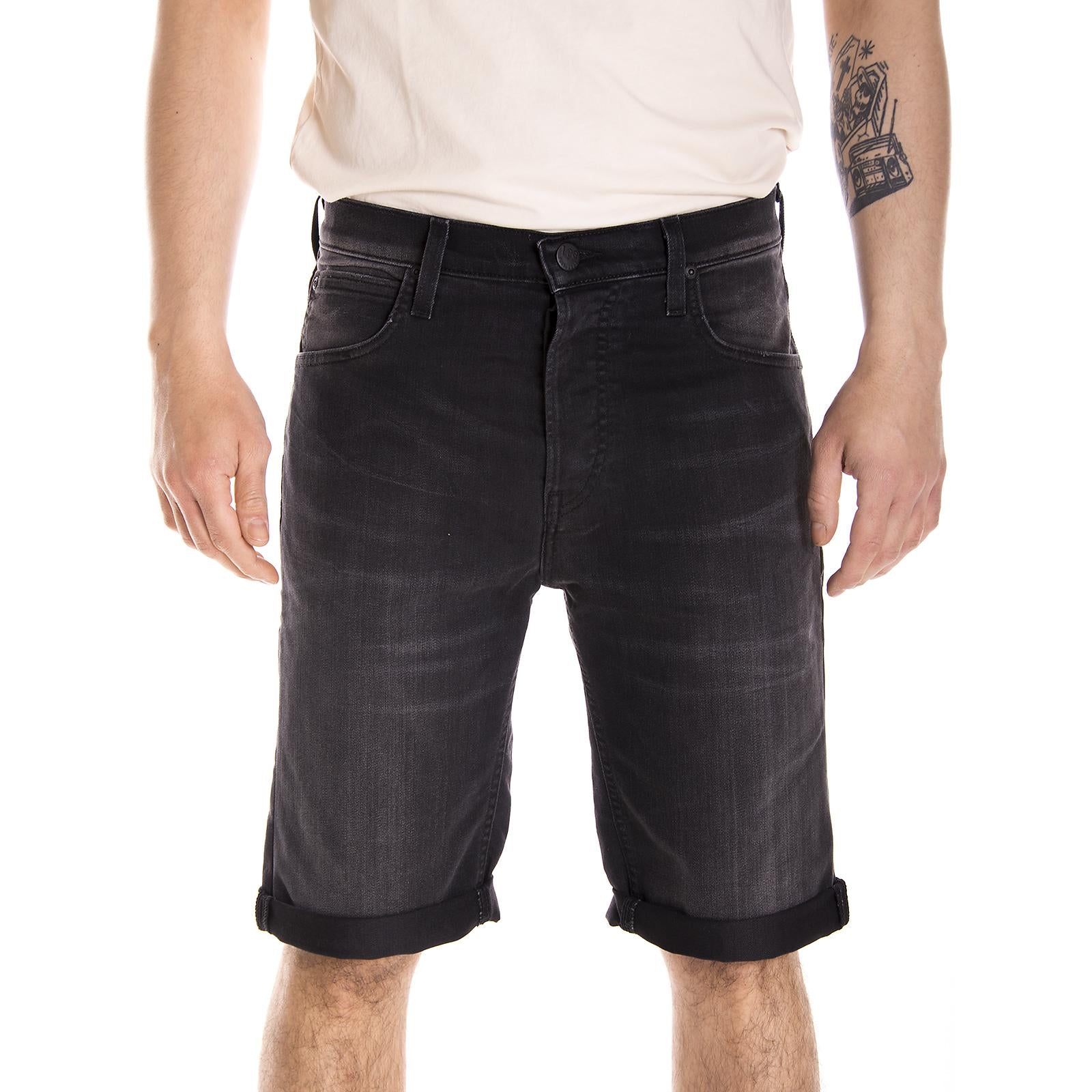 5 POCKET SHORT BLACK SLASH 76498_4  LEE 