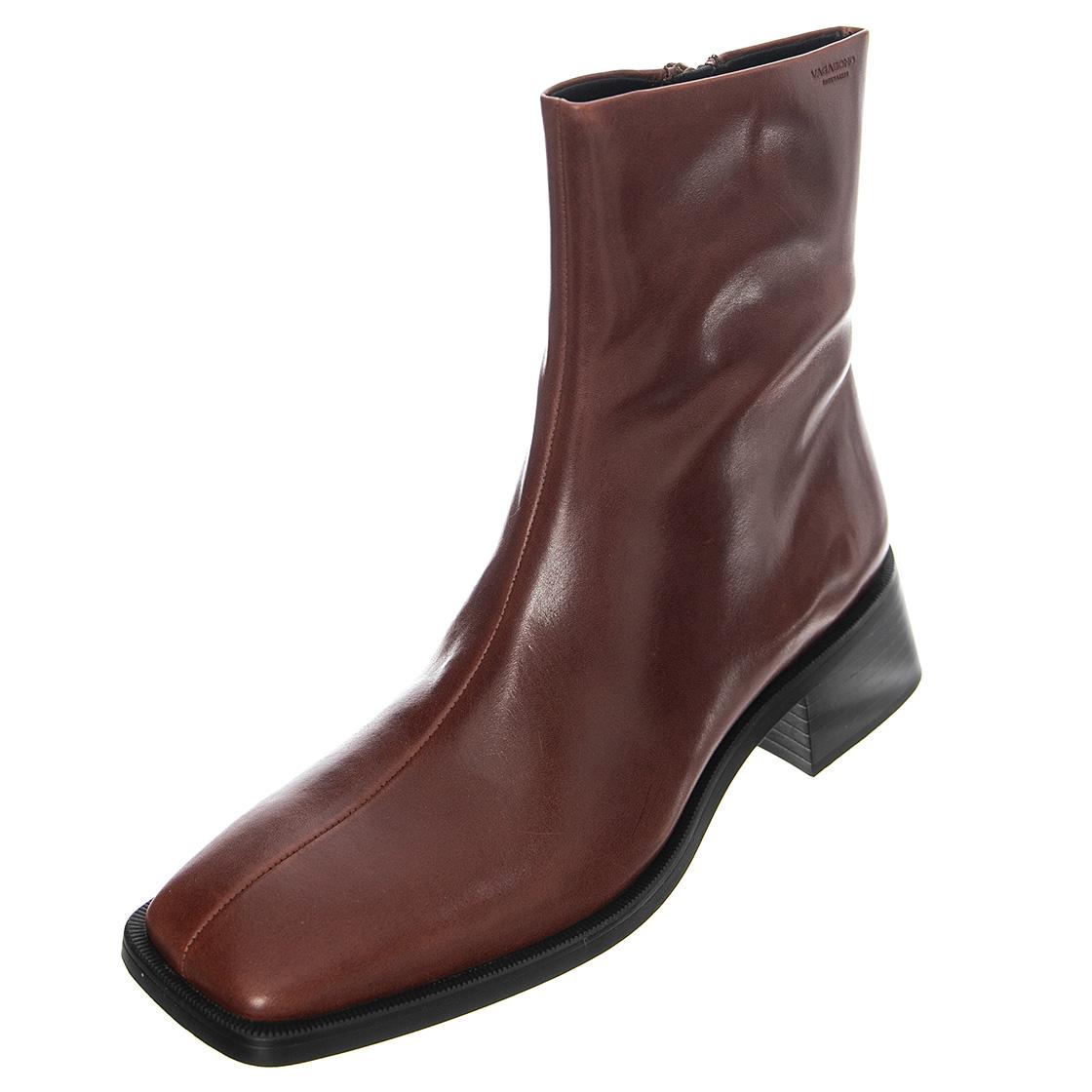 Blanca Cow Leather Chestnut - Stivaletti Profilo alla Caviglia Donna Marroni VBS5217-201-29  VAGABOND 