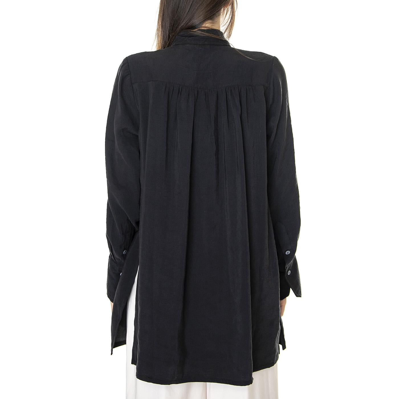 W' Jenny Black - Camicia Donna Nera 330846-110  ELVINE 