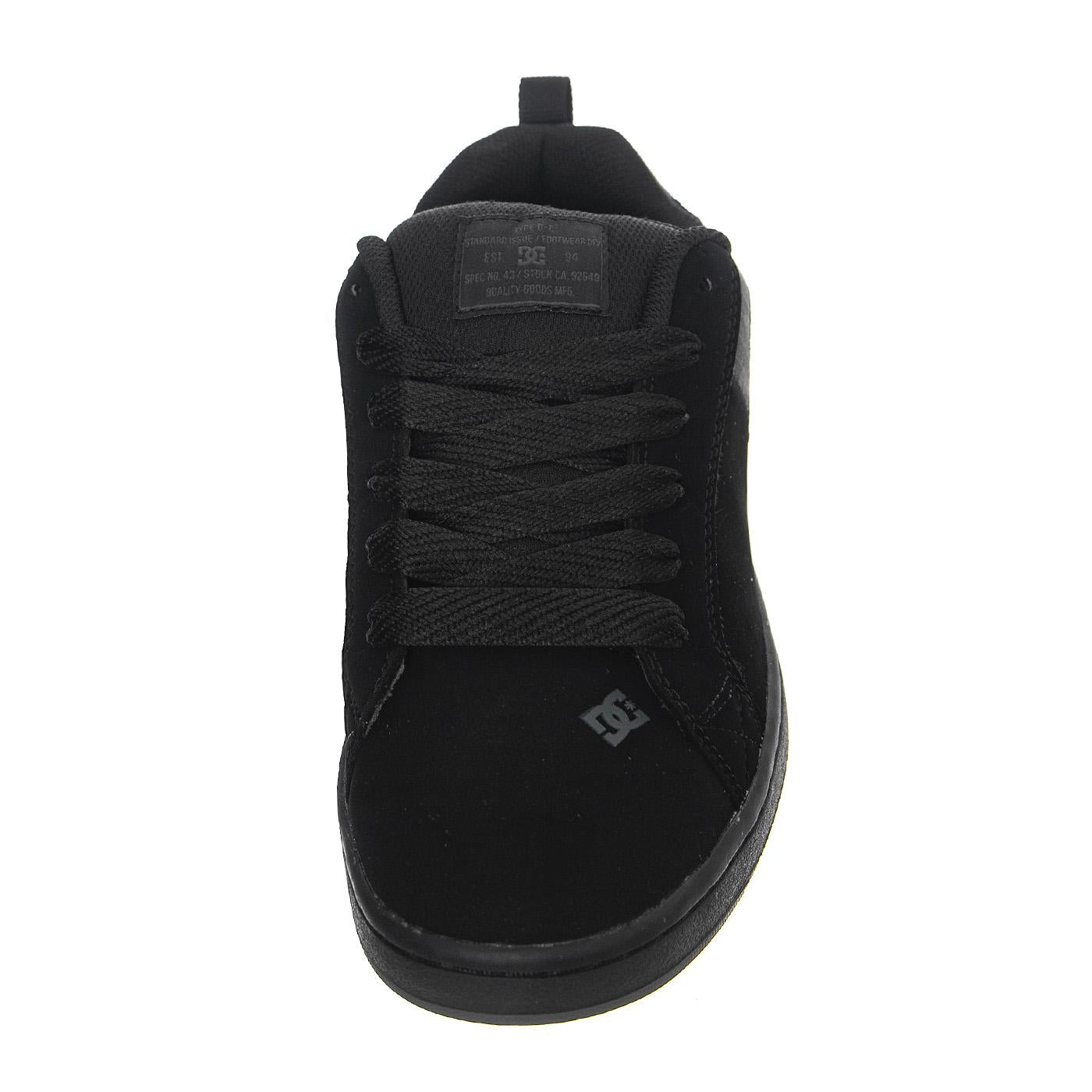 DC Shoes Court Graffik BP2 - Scarpe Stringate Profilo Basso Uomo Nere 300529-BP2  DC 