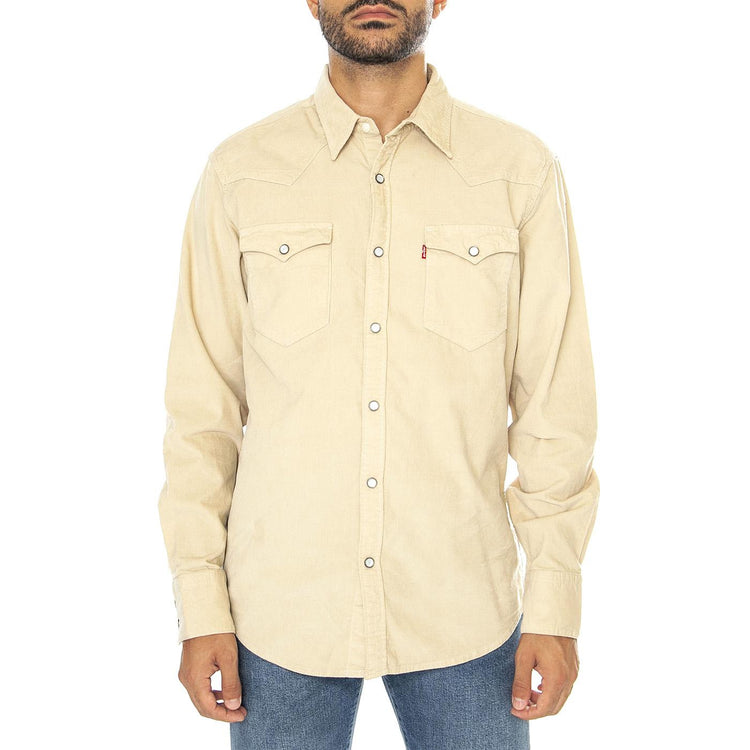 Barstow Western Standard Safari Tans - Camicia Uomo Beige 85744-0079  LEVIS 