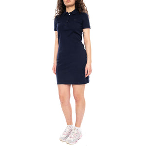 Abitino Polo Dress Blue - Abito Polo Donna Blu EF5473 166 LACOSTE 