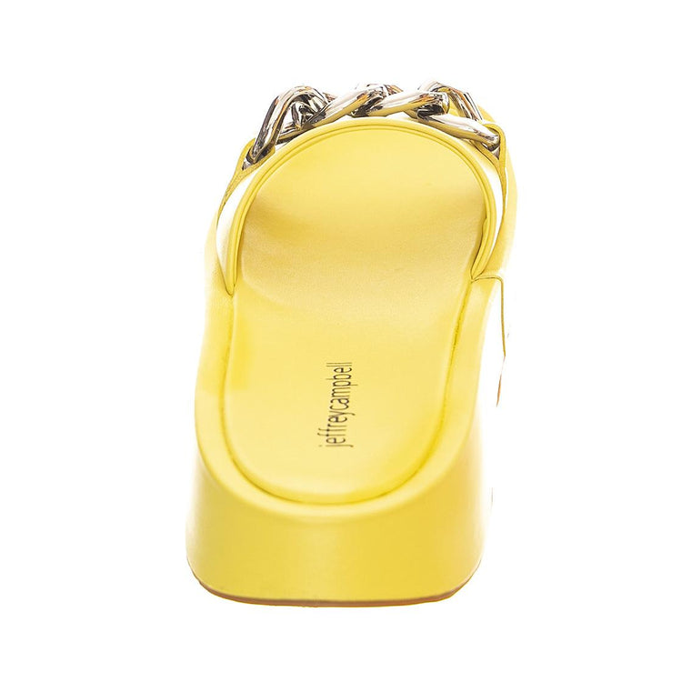 Womens Epirus Yellow Sandals JCSJCD05211A05-YEL  JEFFREY CAMPBELL 