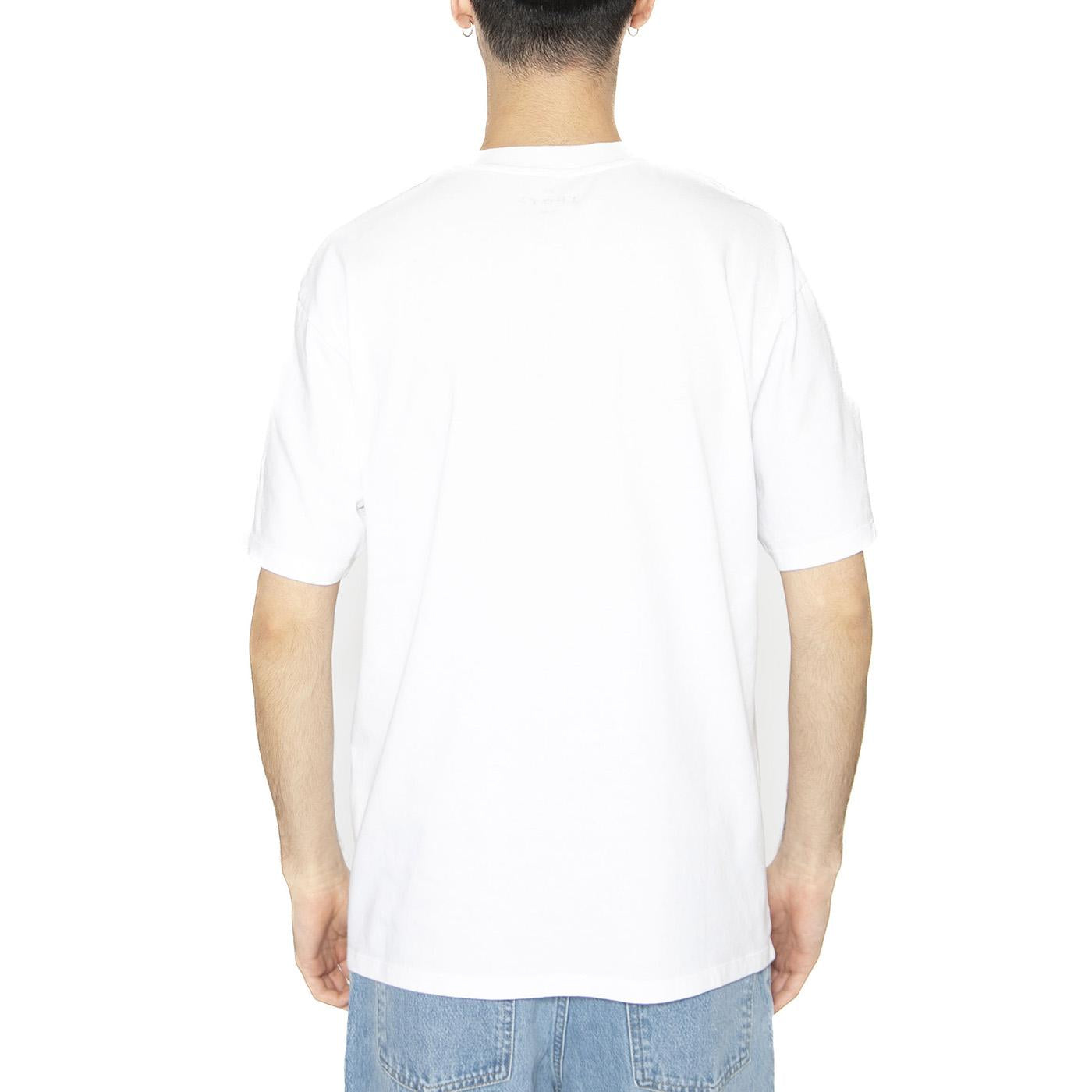 High Life Low Levels Chest Ts White - Maglietta Girocollo Uomo Bianca I035025.02.67.-02.67  EDWIN 