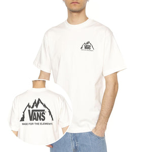 MTE Crestlines SS Tee Egret - Maglietta Girocollo Uomo Bianca VN000JQPC9F1  VANS 