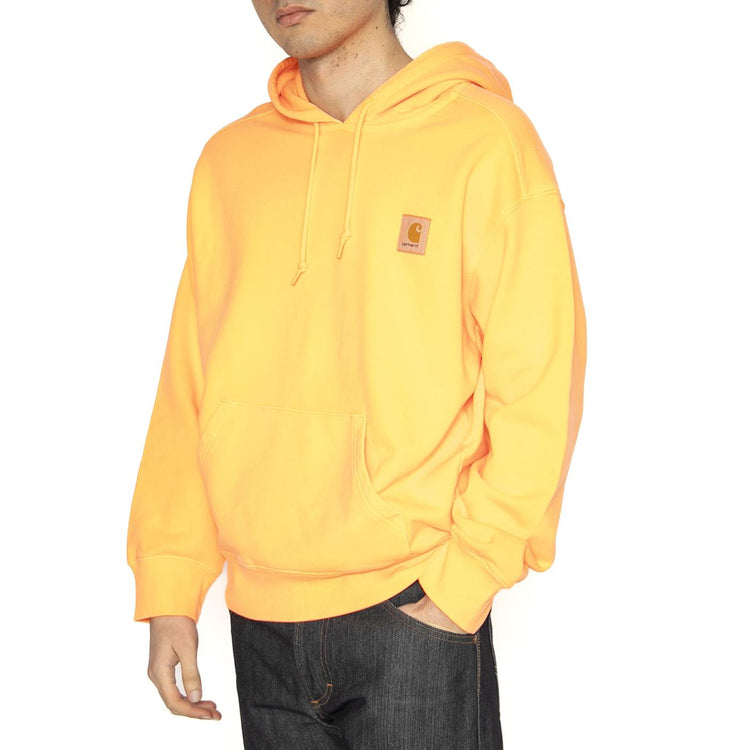 Hooded Industry Sweat Lumo Orange - Felpa con Cappuccio Uomo Arancione I034417.2M5GD  CARHARTT WIP 