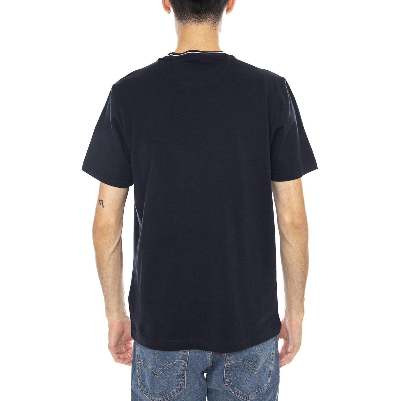 Elton Tee - Maglietta Uomo Girocollo Gold True Navy F4KFF054 412 FARAH 