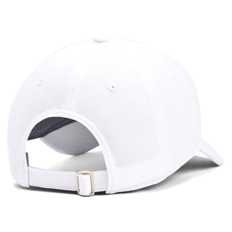 Mens UA Blitzing Adj White - Cappellino con Visiera Bianco 77-1376701-100  UNDER ARMOUR 