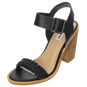 Womens Cadence Black Sandals SM-CADE01S1-BLK  STEVE MADDEN 
