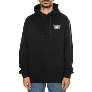 Full Patch Pullover Black - Felpa con Cappuccio Uomo Nera VN000HNZBLK1  VANS 