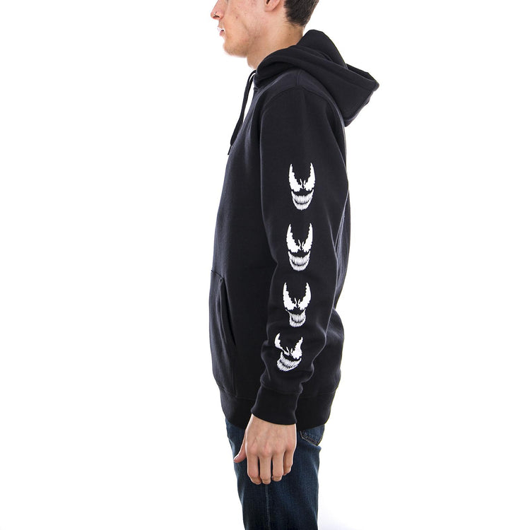 MN VANS X MARVEL PULLOVER HOODIE - Black VA3HPWBLK  VANS 