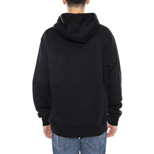 Full Zipped Hoodie Fleece -- Felpa con Cappuccio Uomo Nero AW_ICON_SW001_16 . AQUASCUTUM 