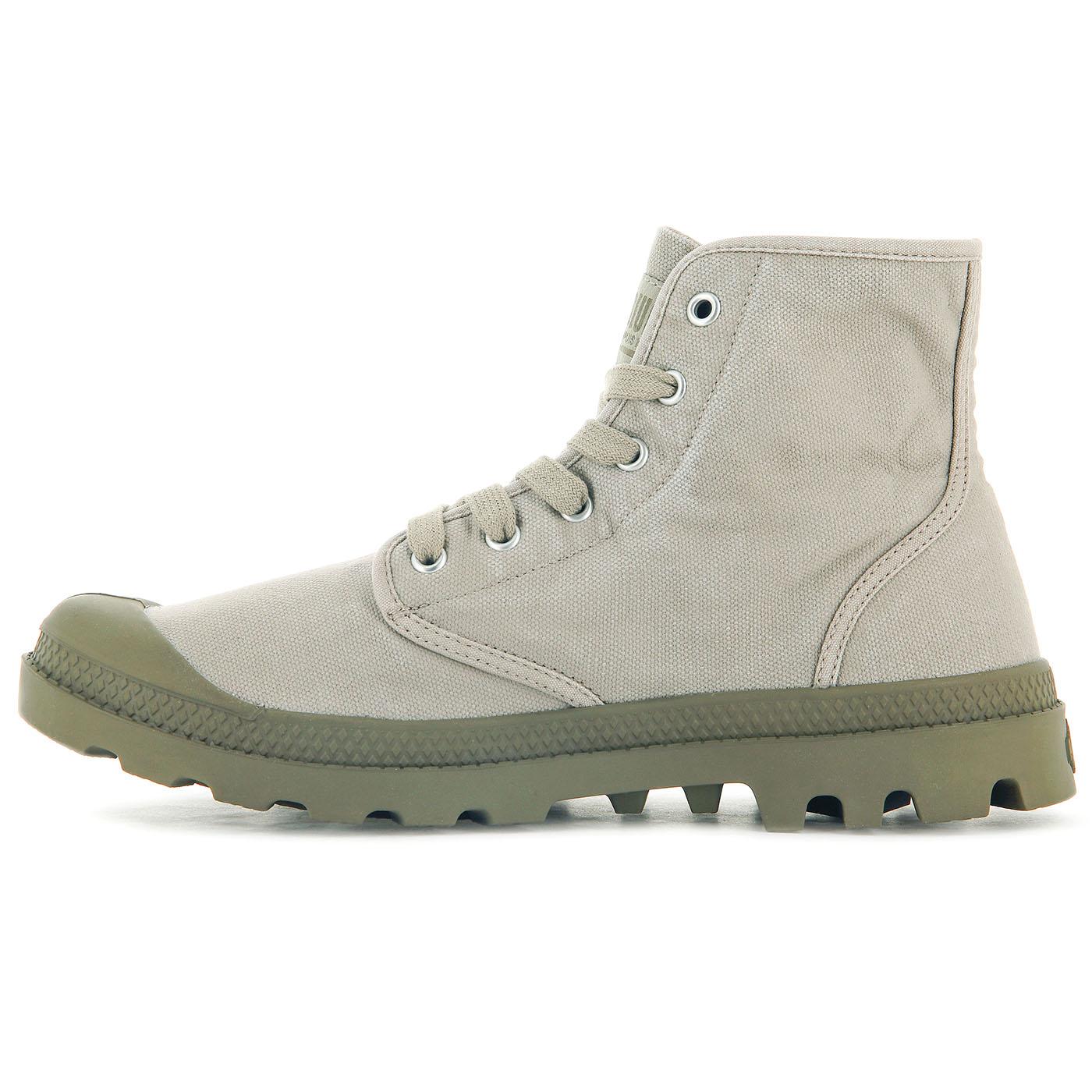 Pampa Hi Dune - Scarpe Stringate Profilo Alto Uomo Grigie PAS02352-297-M  PALLADIUM 