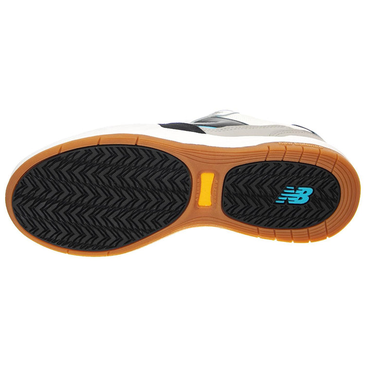 Numeric Skateboarding White / Black - Scarpe Stringate Profilo Basso Uomo Bianche NM808BYS  NEW BALANCE 