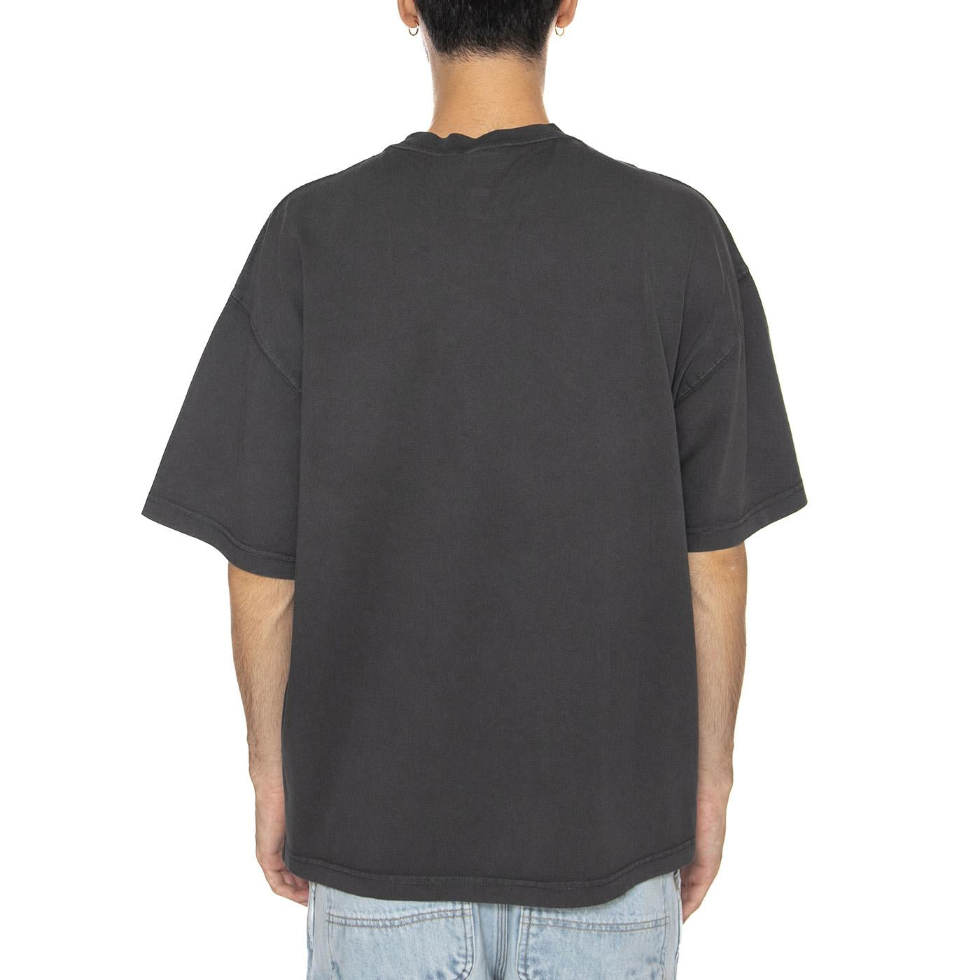 S/S Hudson Pocket T-Shirt Black - Maglietta Girocollo Uomo Nera I035140.895F  CARHARTT WIP 