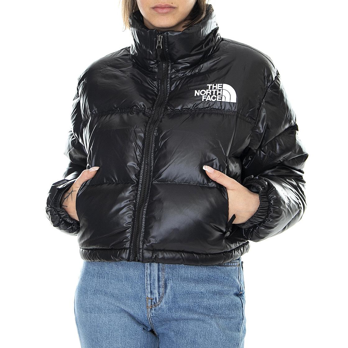 Nuptse - Giacca Invernale Donna Nera NF0A5GGEJK31  THE NORTH FACE 
