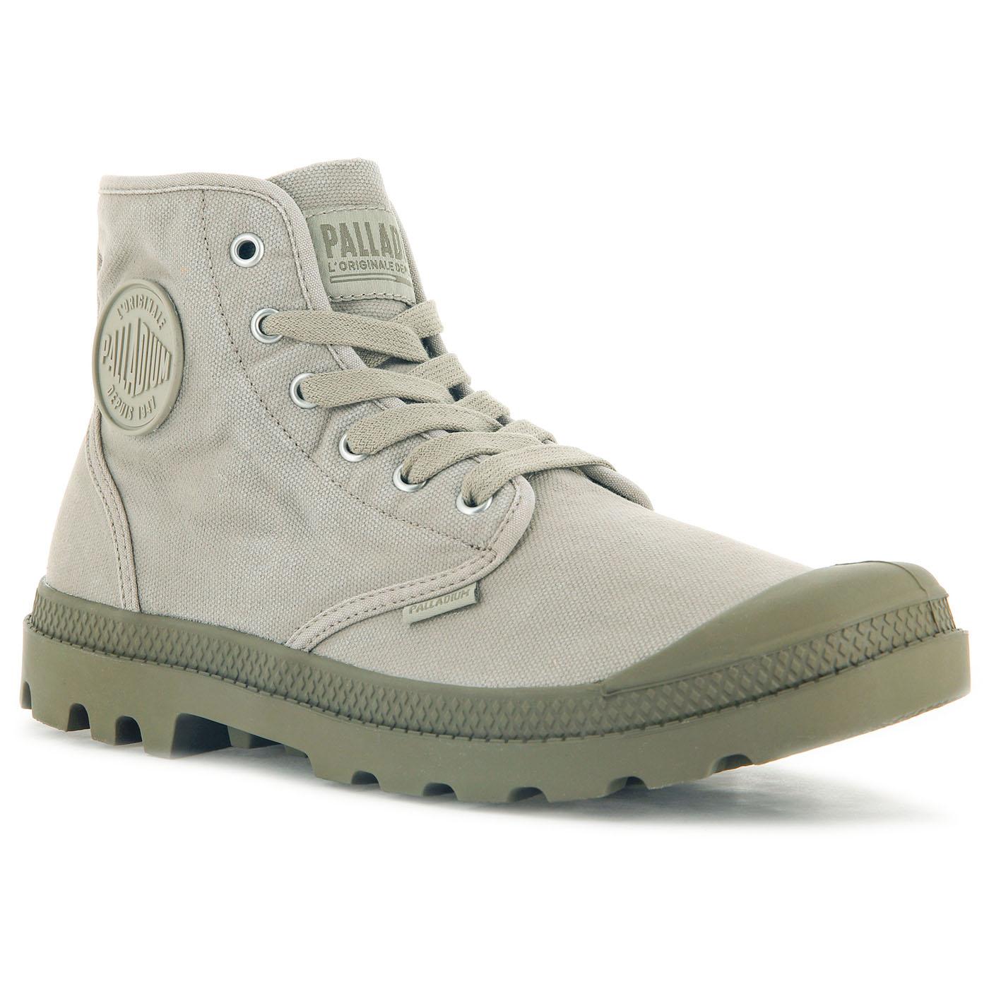 Pampa Hi Dune - Scarpe Stringate Profilo Alto Uomo Grigie PAS02352-297-M  PALLADIUM 