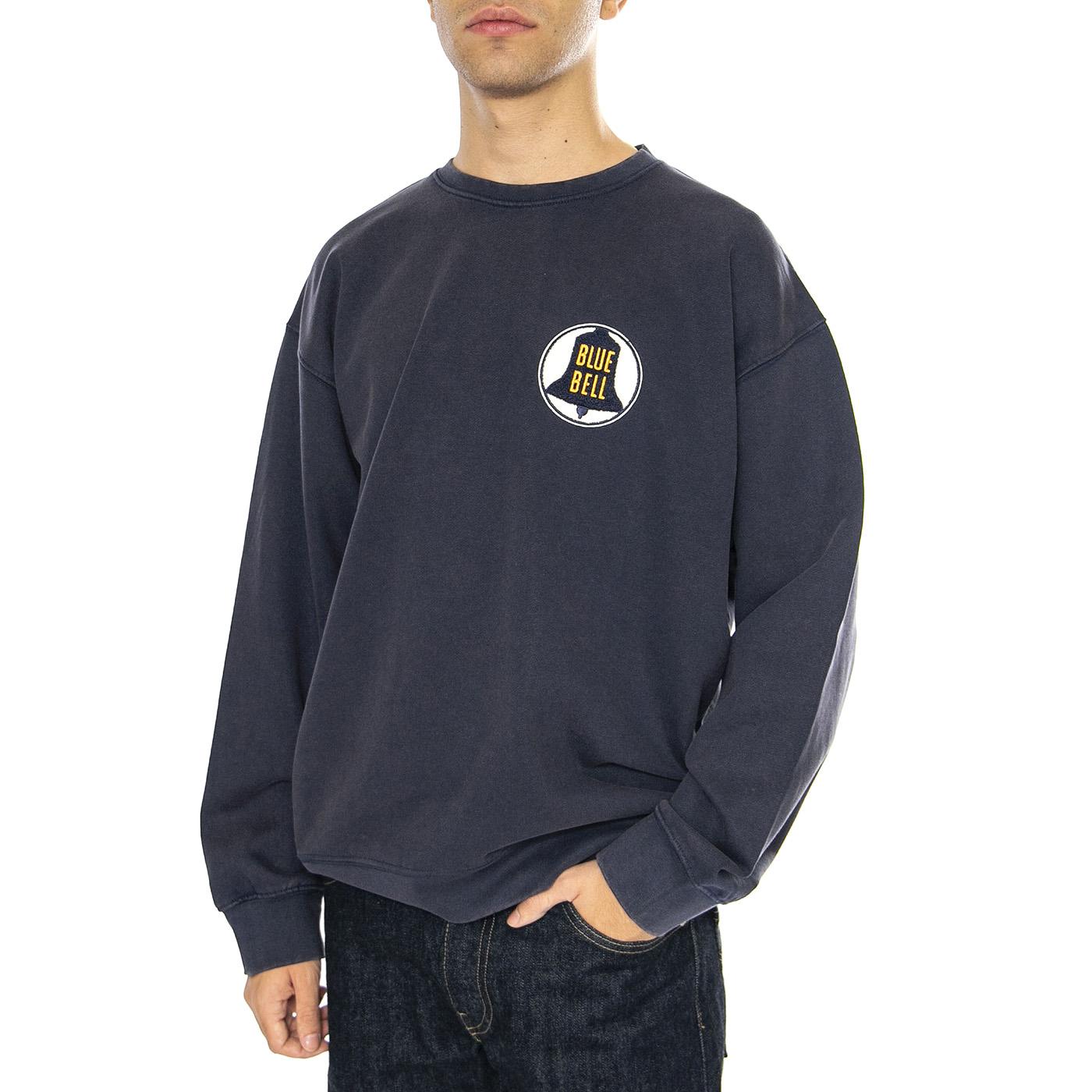 Sweatshirt Navy - Felpa Uomo Blu 112357739-BLUE  WRANGLER 