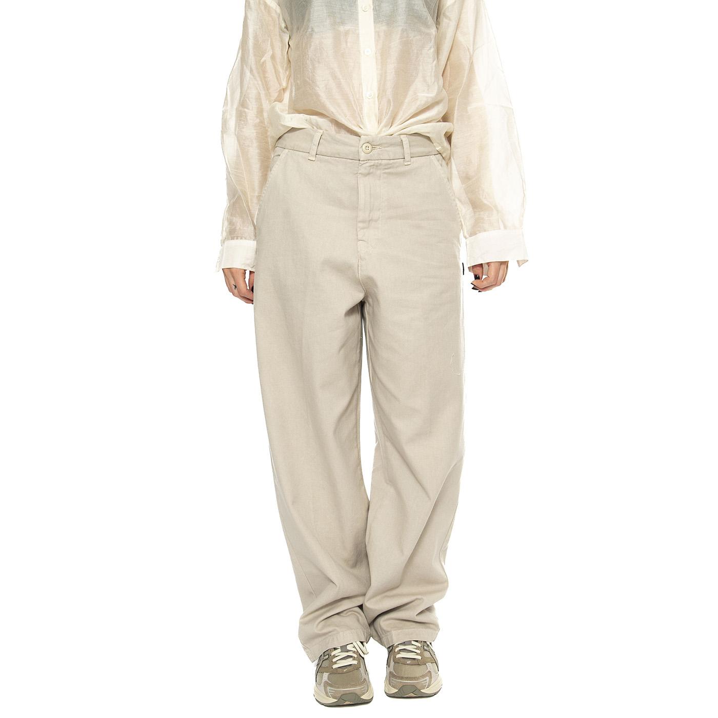 W' Brady Pant Fleur De Sel - Pantalone Donna Beige I033770.2LPGT  CARHARTT WIP 