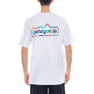 M's Unity Fitz Responsibili-Tee - Maglietta Girocollo Uomo Bianca 37768 WHI PATAGONIA 