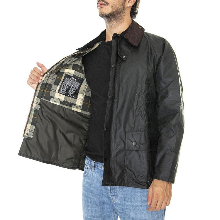 Bedale Wax Jacket Sage - Giacca Invernale Uomo Verde FW22-MWX0018-SG91 . BARBOUR 