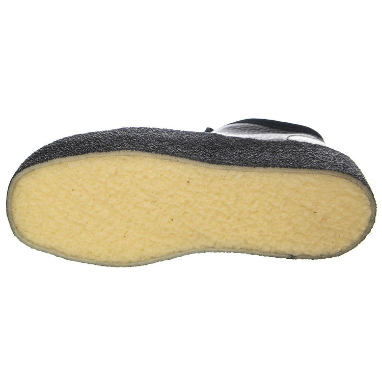 Wallabee Cup Bt Black Leather - Scarpe Stringate Profilo alla Caviglia Uomo Neri 631697  CLARKS 