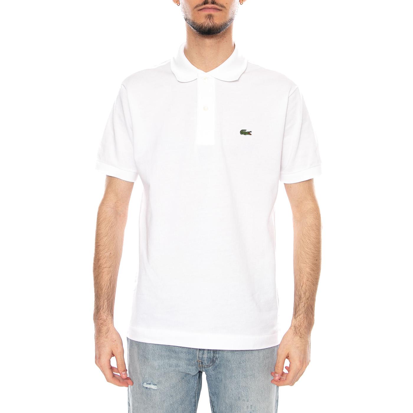 Maglietta M/C - Polo Bianca con Logo Lacoste 1212 001 LACOSTE 