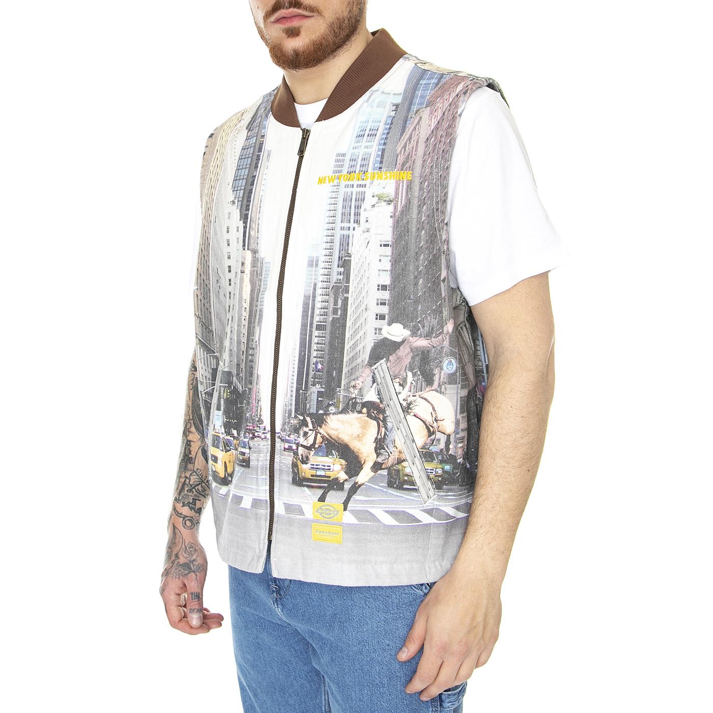 NYS Photoreal Vest Assorted Colour - Giacca Smanicata Uomo Multicolore DK0A4Y49AS01  DICKIES 