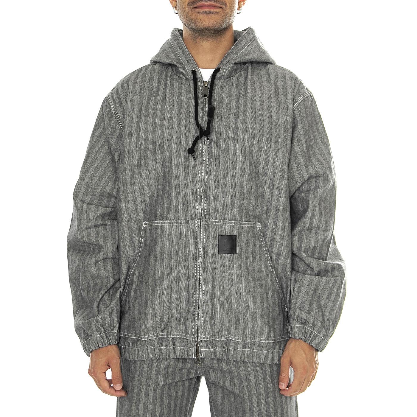 Menard Jacket Grey rinsed - Giacca Uomo Grigia I033574.9102  CARHARTT WIP 