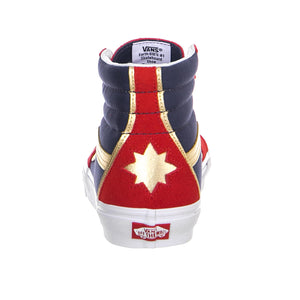 UA SK8-HI (MARVEL) CAPTAIN MARVEL/TRUE WHITE VA38GEUBI  VANS 