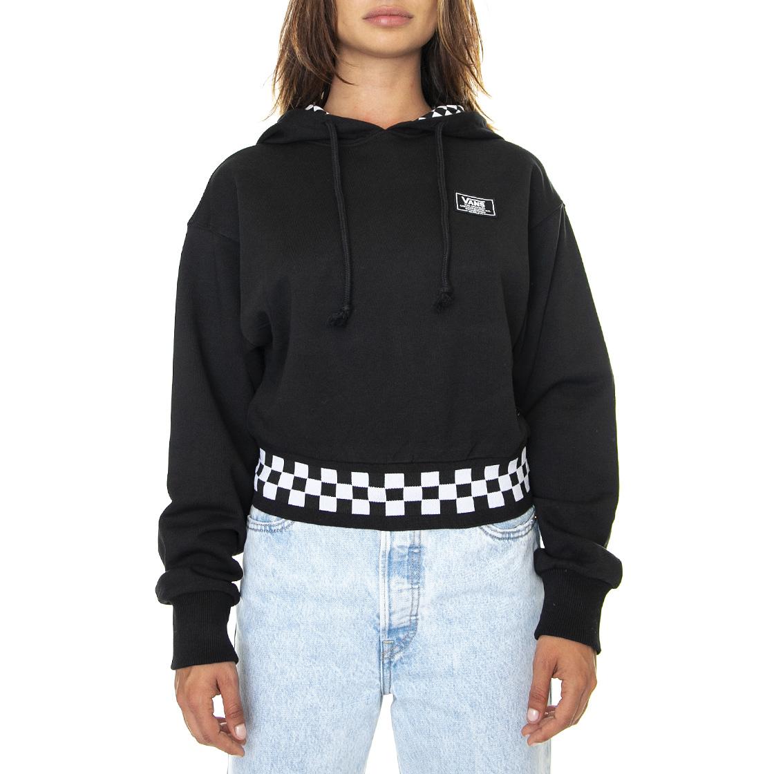 Wm Boom Boom 66 - Felpa con Cappuccio Donna Nera VN0A5JGDBLK1  VANS 