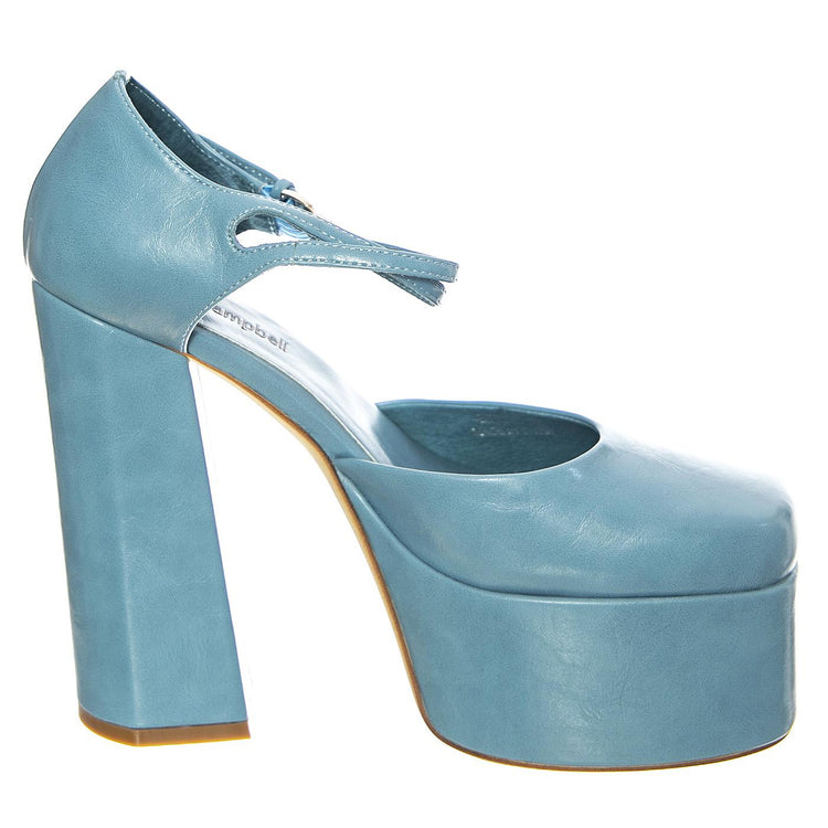 W' Leila Blue Patent - Scarpe Donna Blu JCSR726PG-19-004-BLU  JEFFREY CAMPBELL 