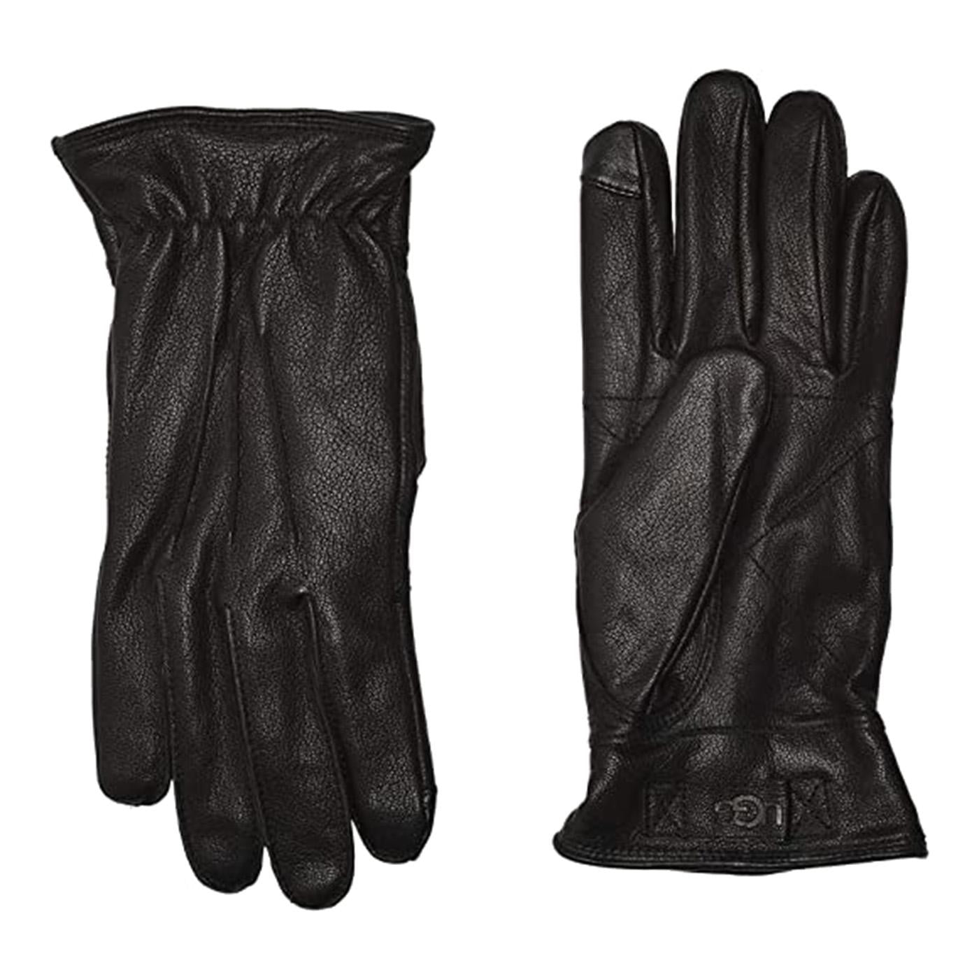 M 3 Point Leather Glove Black - Guanti Neri UGA18833-BLK  UGG 