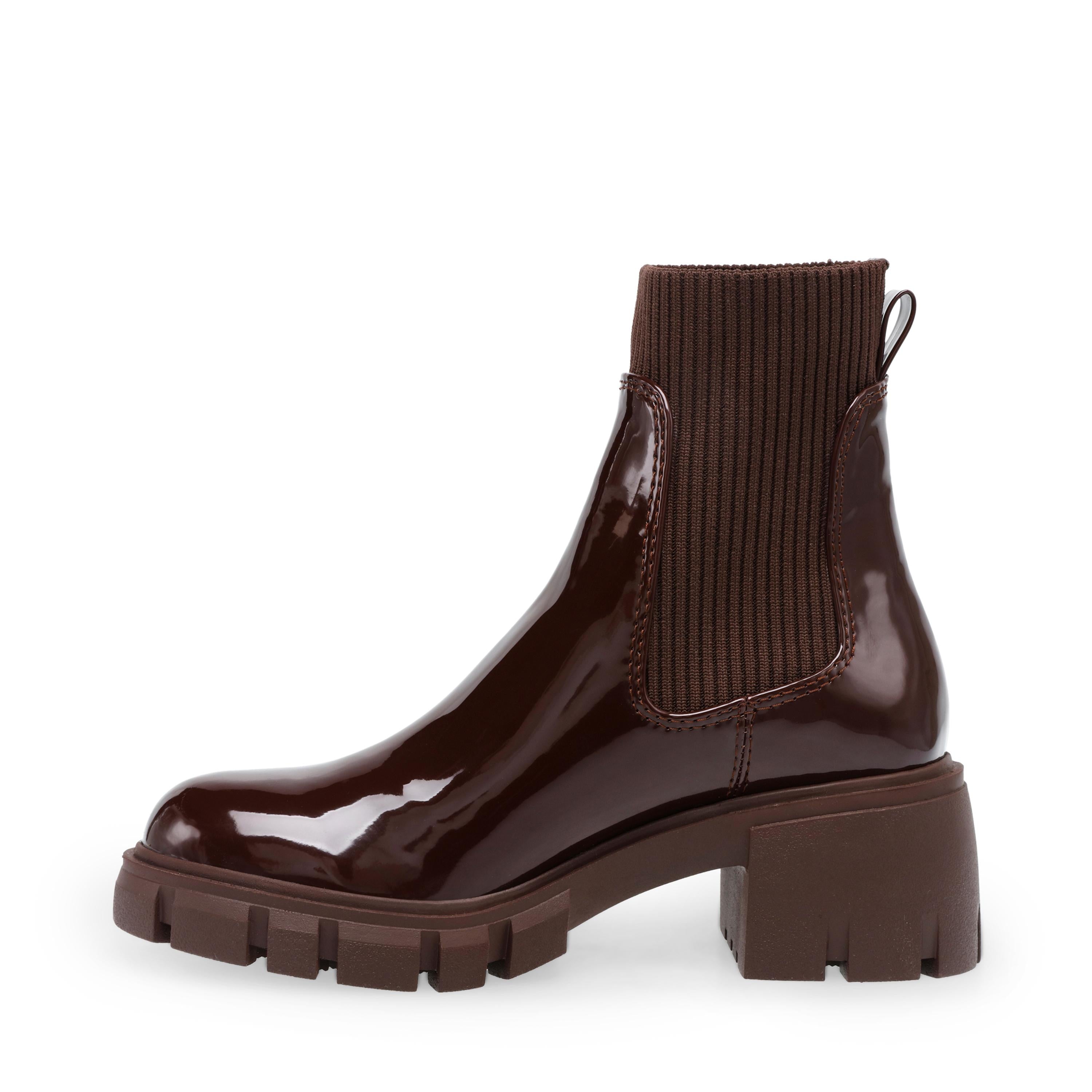 Hutch Brown Patent - Stivaletti Donna Marroni SMSHUTCH-BRW  STEVE MADDEN 